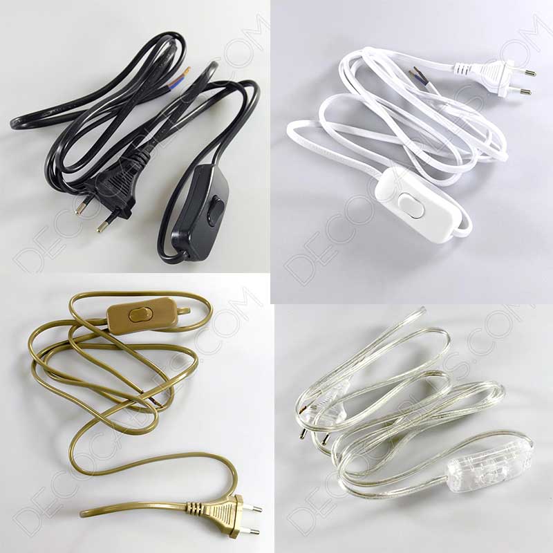 Cableado para lámparas varios colores Cableado para lámparas varios colores