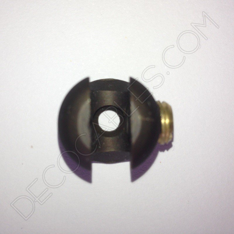 Sujeción de techo para cable color anticuario Sujeción de techo para cable color anticuario