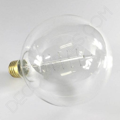 Bombilla Edison vintage globo muelle 1 Bombilla Globo de filamento de carbono muelle modelo Edison E27