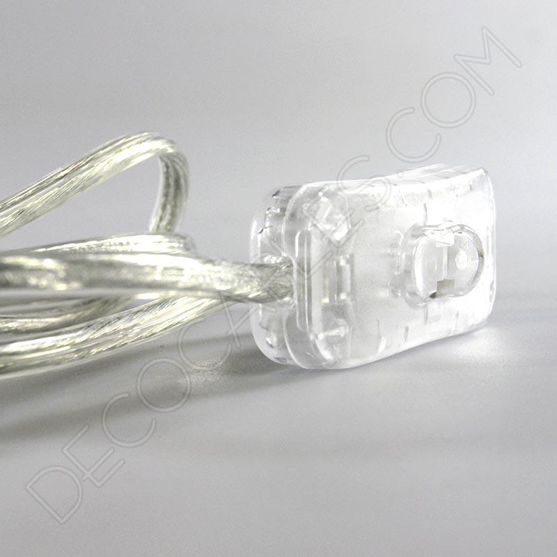 Cableado para lámpara con cable transparente Cableado para lámpara con cable transparente