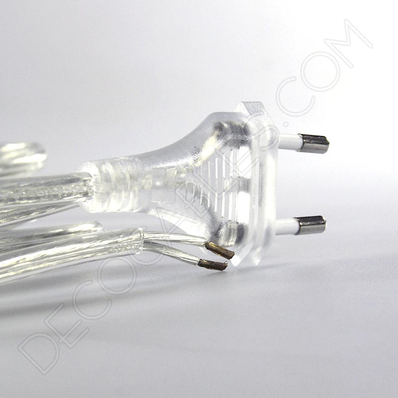 Cableado para lámpara con cable transparente Cableado para lámpara con cable transparente