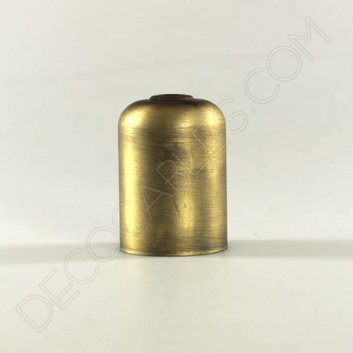 Cubre portalámparas (varios colores) 19 Cubre portalamparas exterior metálico decorativo en color anticuario