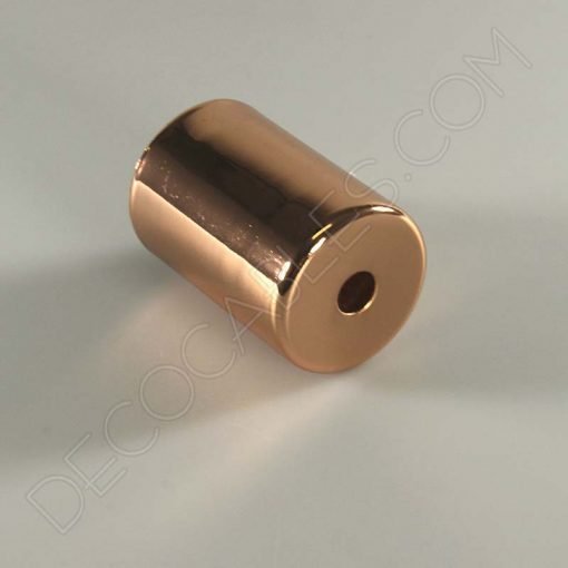 Cubre portalámparas (varios colores) 14 Cubre portalamparas exterior metálico decorativo cobre