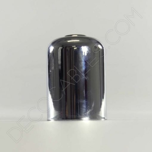 Cubre portalámparas (varios colores) 10 Cubre portalamparas exterior metálico decorativo cromado