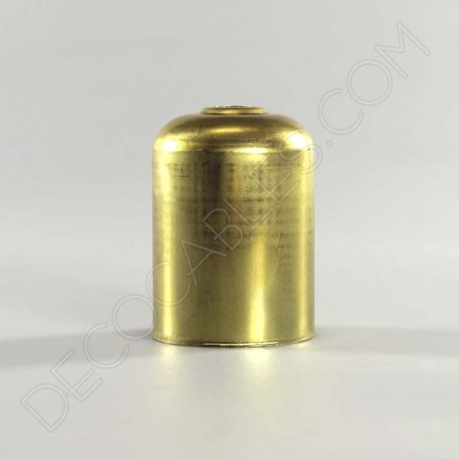 Cubre portalámparas (varios colores) 7 Cubre portalamparas exterior metálico decorativo en color dorado