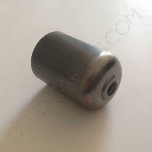 Cubre portalámparas (varios colores) 22 Cubre portalamparas exterior metálico decorativo en acabado hierro para pintar