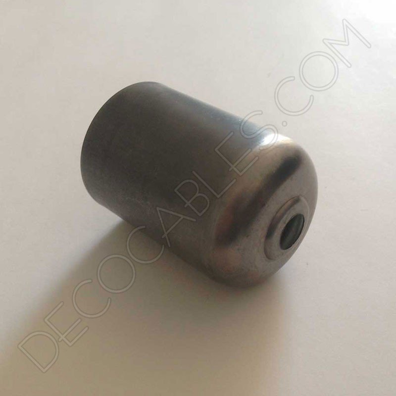 Cubre portalamparas exterior metálico decorativo en acabado hierro para pintar Cubre portalamparas exterior metálico decorativo en acabado hierro para pintar