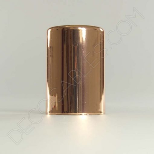 Cubre portalámparas (varios colores) 13 Cubre portalamparas exterior metálico decorativo cobre