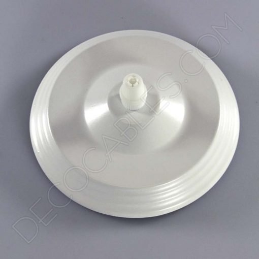 Florón metálico blanco