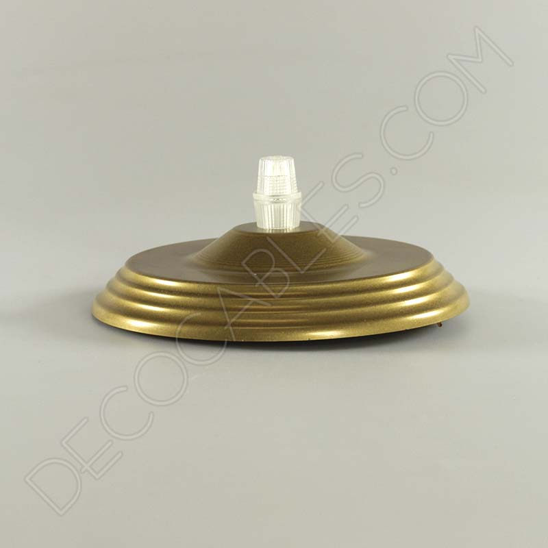 Florón metálico dorado Florón metálico dorado