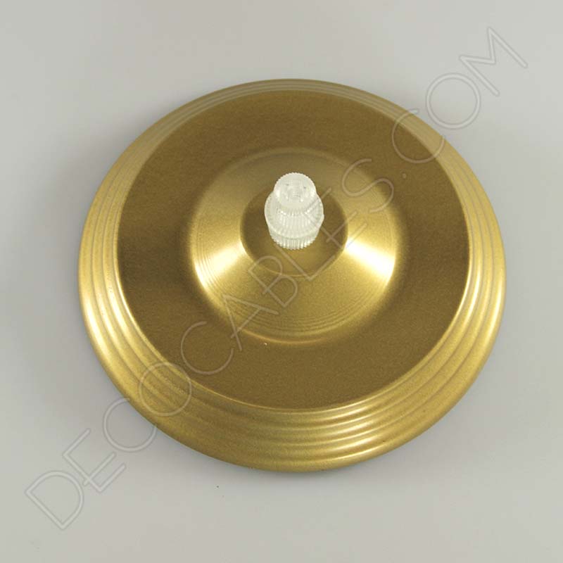 Florón metálico dorado Florón metálico dorado