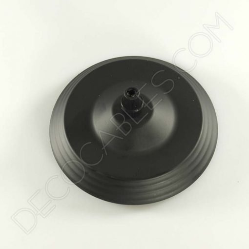 Florón metálico completo para lámpara (varios colores) 4 Florón metálico negro