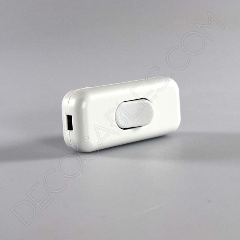 Interruptor de paso para lámparas unipolar en color blanco Interruptor de paso para lámparas unipolar en color blanco