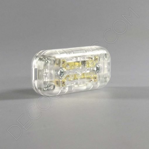 Interruptor de paso varios colores 8 Interruptor de paso para lámparas unipolar transparente