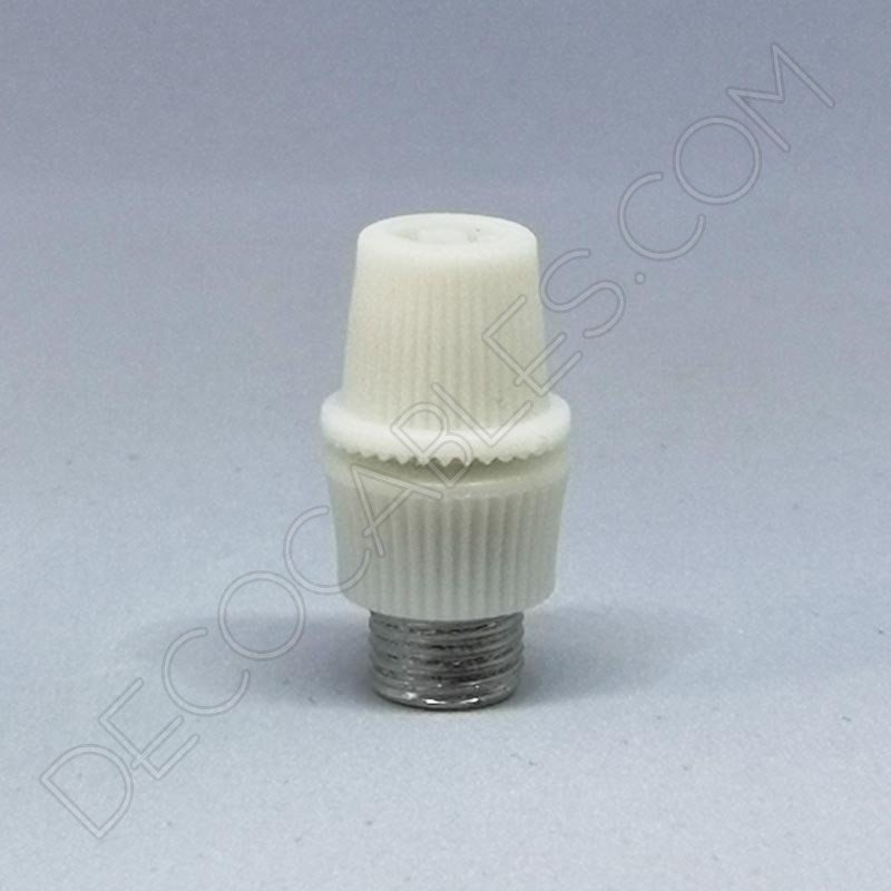 Presa cable plástico blanco Presa cable plástico blanco