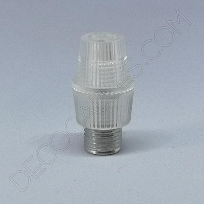 Presa cable plástico transparente Presa cable plástico transparente