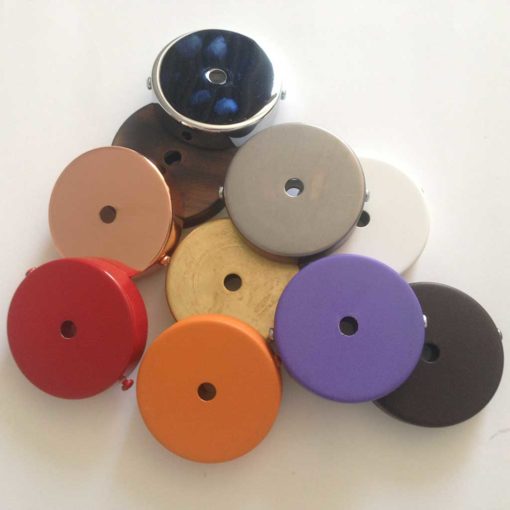 Soporte de techo metálico para lámparas