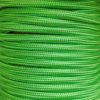 Cable eléctrico textil redondo verde claro