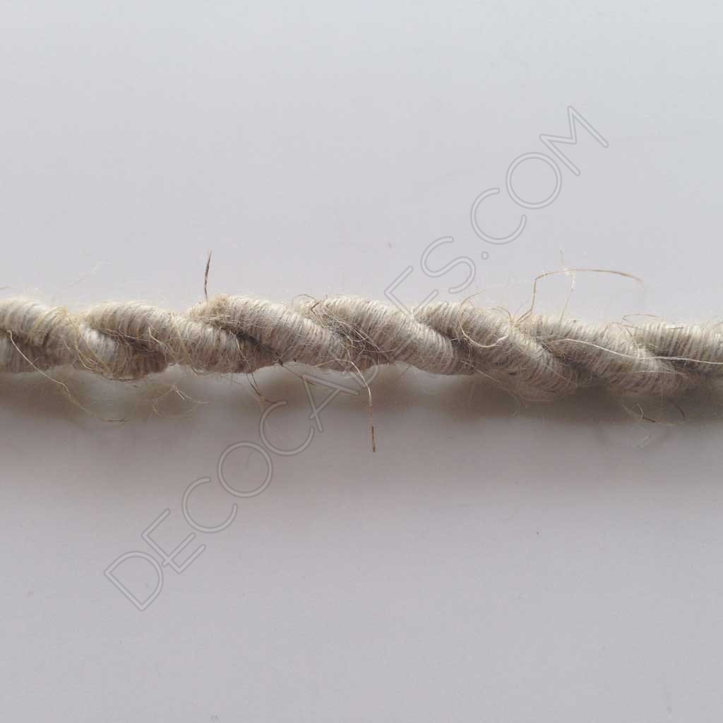 Cable eléctrico trenzado de algodón natural Cable eléctrico trenzado de algodón natural