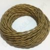 Cable trenzado (Dorado) 5 Cable eléctrico trenzado de color dorado
