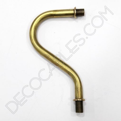 Brazo para lámpara en latón