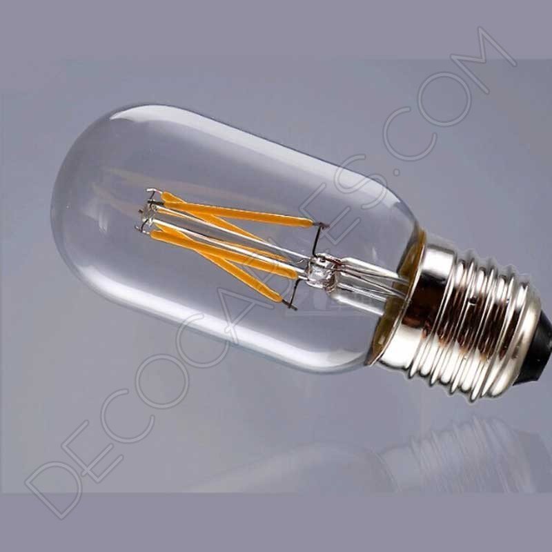 Bombilla tubular corta filamento led casquillo E27 Bombilla tubular corta filamento led casquillo E27