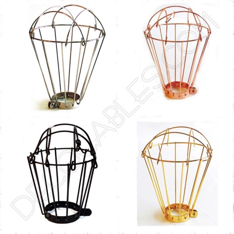 Jaula industrial para lámparas colgantes Jaula industrial para lámparas colgantes