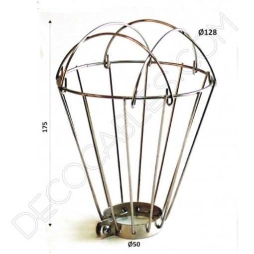 Jaula industrial para lámparas 4 Jaula industrial para lámparas colgantes