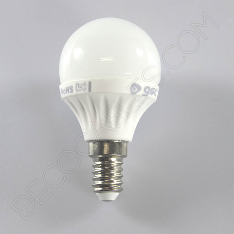 Bombilla esférica led E14 Bombilla esférica led E14