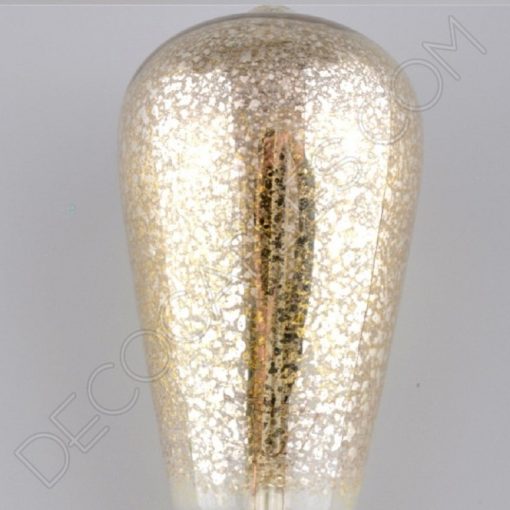 Bombilla Edison vintage pebetero Marconi 3 Bombilla Pebetero de filamento de carbono dorada modelo Marconi E27