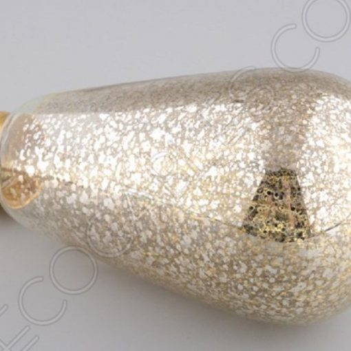 Bombilla Edison vintage pebetero Marconi 1 Bombilla Pebetero de filamento de carbono dorada modelo Marconi E27