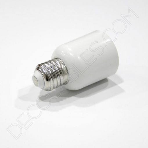 Adaptador de portalámparas E27 a casquillo E40