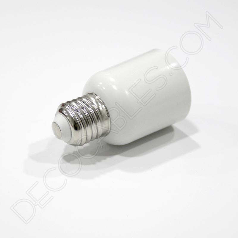 Adaptador de portalámparas E27 a casquillo E40 Adaptador de portalámparas E27 a casquillo E40