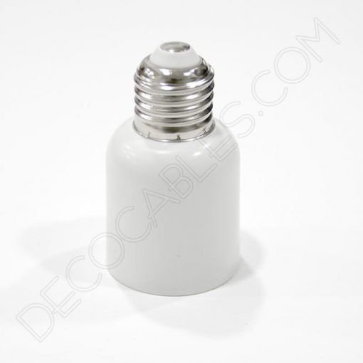 Adaptador de portalámparas E27 a casquillo E40