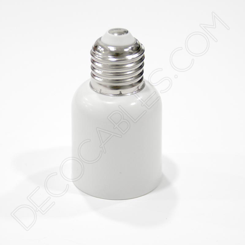 Adaptador de portalámparas E27 a casquillo E40 Adaptador de portalámparas E27 a casquillo E40