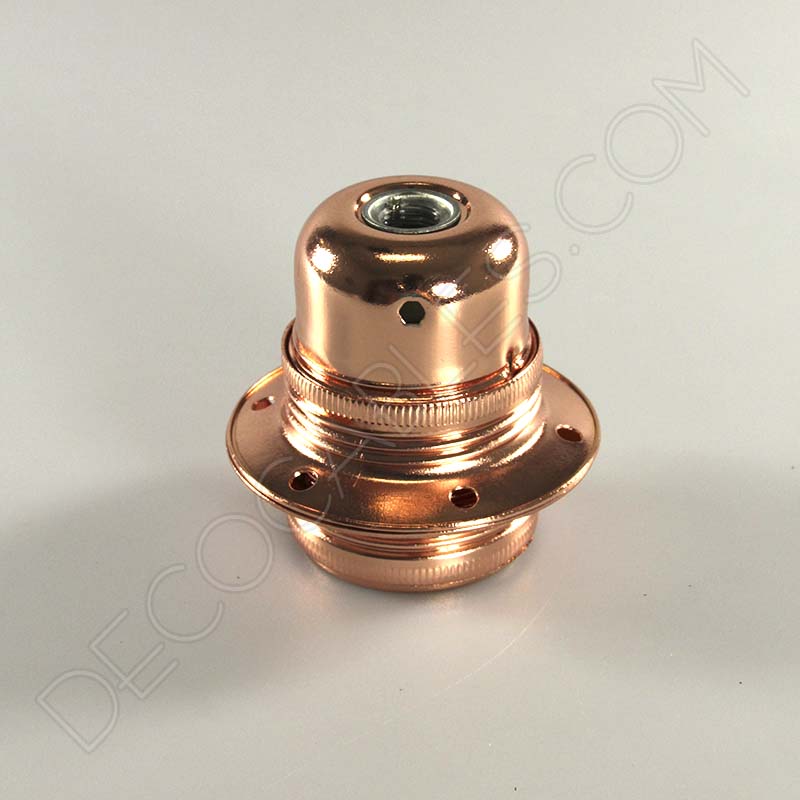 Portalámparas para pantallas metálico en cobre Portalámparas para pantallas metálico en cobre