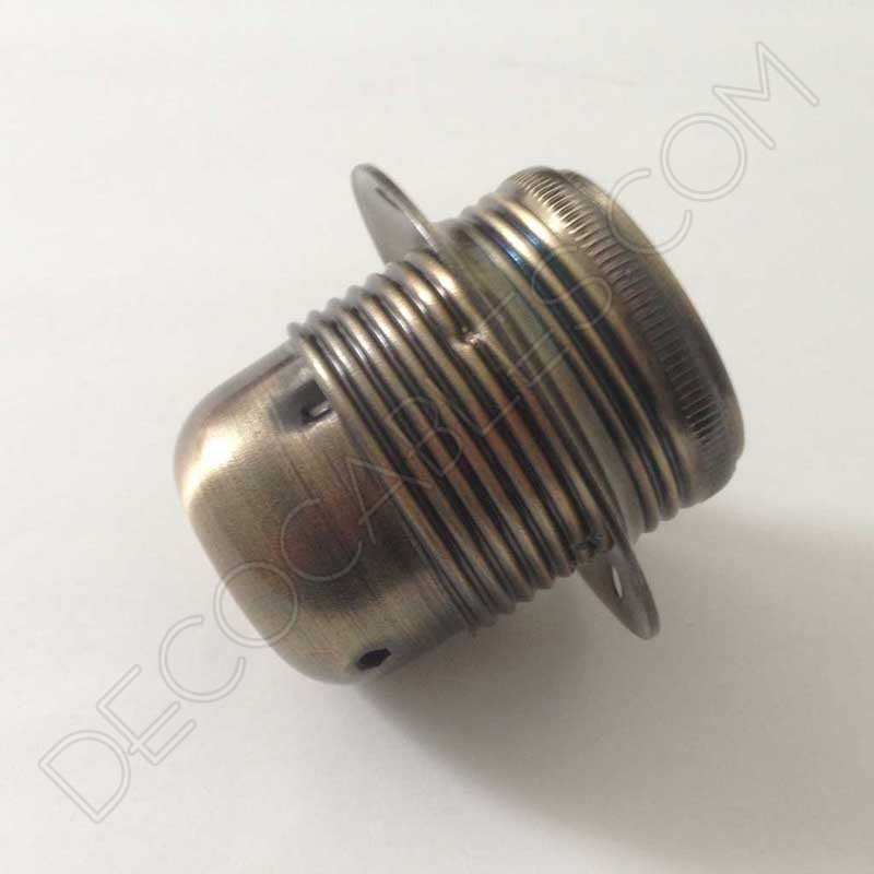 Portalámparas para pantallas metálico en bronce Portalámparas para pantallas metálico en bronce