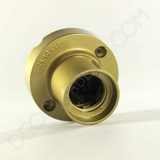 Portalámparas zócalo (varios colores) 7 Portalámparas zócalo dorado de baquelita