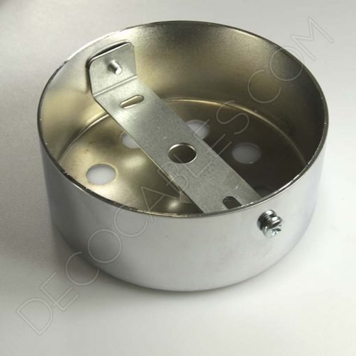 Soporte de techo para lámpara ancho 5, 6 y 8 orificios (cromo) 6 Soporte florón de techo para lámpara cromado 8 salidas