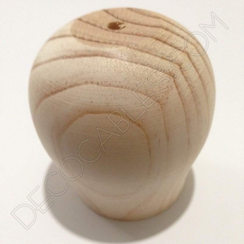 Cubre portalamparas exterior en madera decorativo modelo bellota Cubre portalamparas exterior en madera decorativo modelo bellota