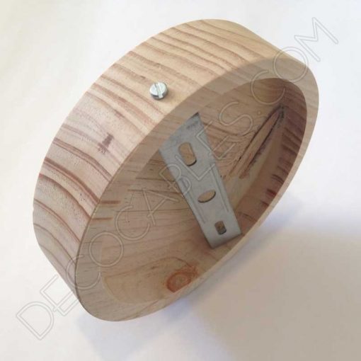 Florón de madera para lámpara (grande) 2 Soporte de techo florón en madera tamaño grande