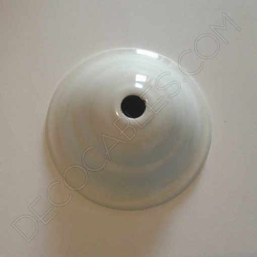 Florón Metálico para Lámpara (Varios colores) 11 Florón para lámpara blanco