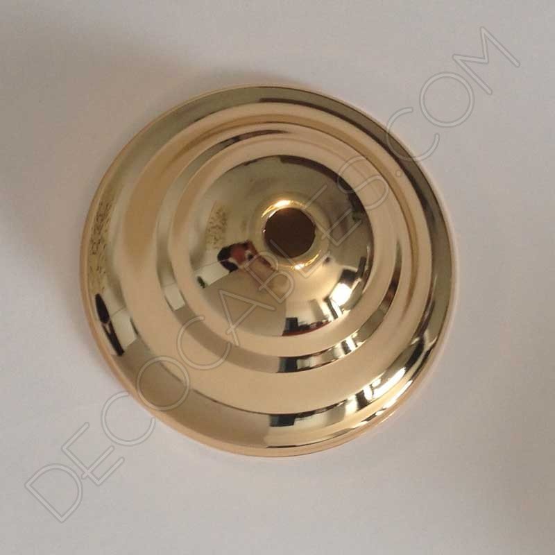 Florón para lámpara dorado Florón para lámpara dorado