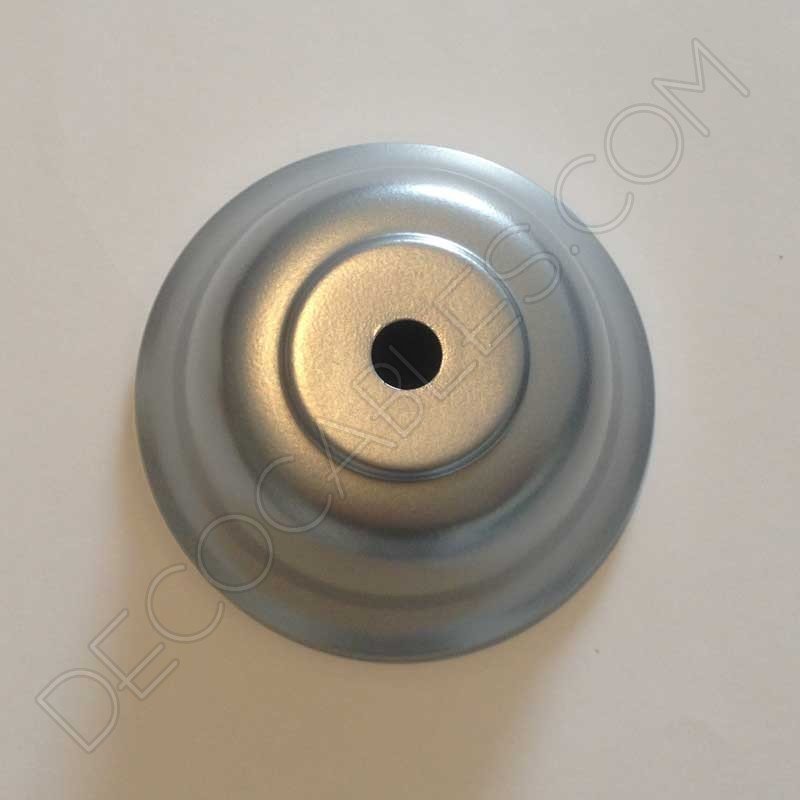 Florón para lámpara gris Florón para lámpara gris