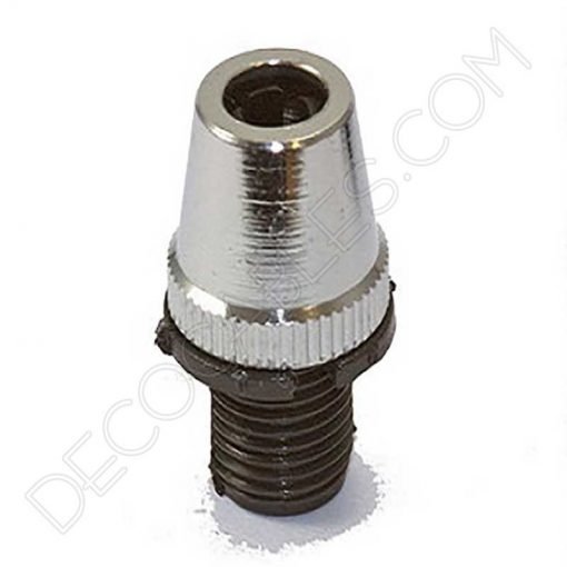 Presa cables metálicos cromados