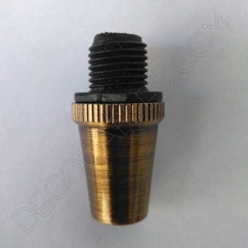 Presa cables metálicos color anticuario