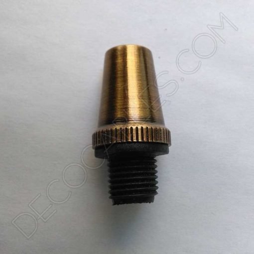 Presa cables metálicos color anticuario