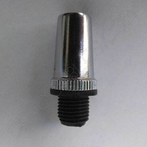 Presa cables metálicos cromados