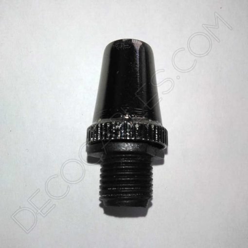 Presa cables metálicos en color negro