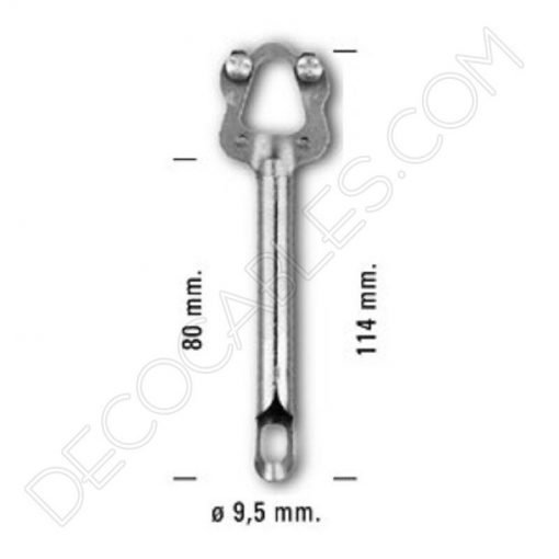 Tija Metálica para Lámpara (Varios colores) 18 Tija para lámparas